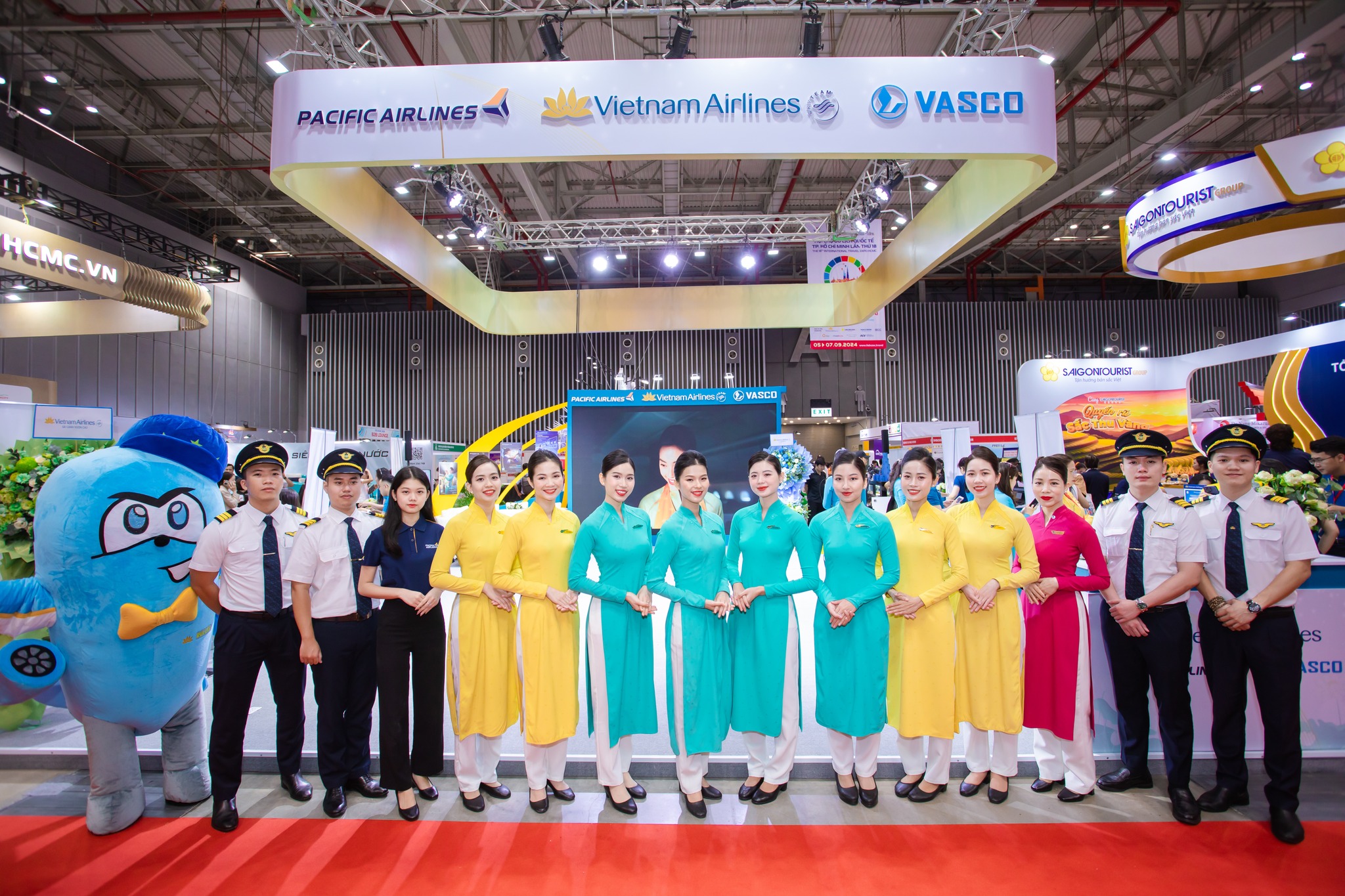 Vietnam Airlines Exhibition at ITE HCMC 2024